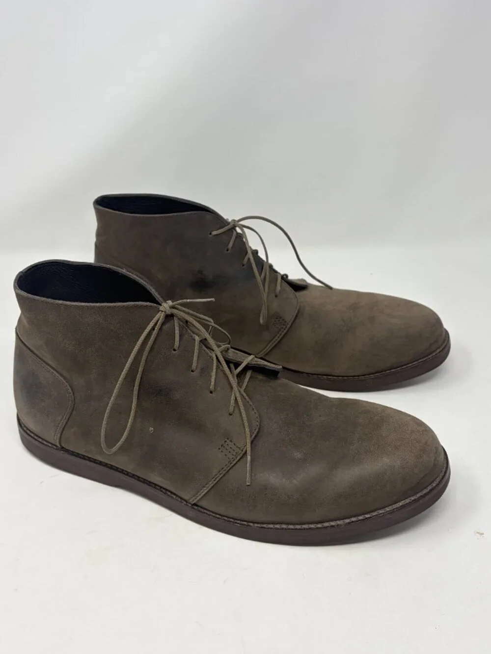Nisolo men's chukka boots 11.5 leather ankle brown